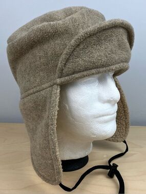Vintage Lowe Alpine Winter Trapper Hat Ear Flaps Fleece Sherpa Lined OS